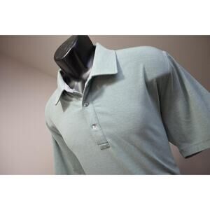 Free Fly Polo Stretch Adventure Bamboo Shirt Casual Short Sleeve Mens Sz Large